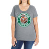 Starwars Coffee Ladies Curvy T-Shirt