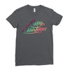 merry christmas Ladies Fitted T-Shirt