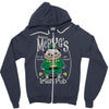 pug irish pub snorty mcpug's Zipper Hoodie