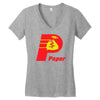 paper Women's V-Neck T-Shirt