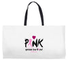 pink spread the hope Weekender Totes