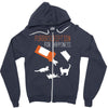 purrscription cats Zipper Hoodie
