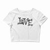 LOVE COUPLE Crop Top