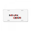badmash License Plate