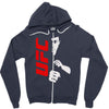 bruce lee family ufc Zipper Hoodie