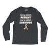 Once a Cancer Patient Now a Cancer Survivor Long Sleeve Shirts