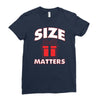 size matters Ladies Fitted T-Shirt