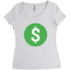 usd Women's Triblend Scoop T-shirt