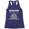 Aquarius Woman Racerback Tank