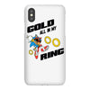 gold all in my ring iPhoneX