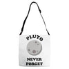 pluto never forget Adjustable Strap Totes