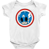 angry captain Baby Bodysuit