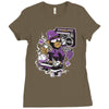 music characters Ladies Fitted T-Shirt