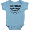 angry beaver Baby Bodysuit