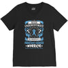 Never Underestimate the Strength of a Prostate Cancer Warrior V-Neck Tee