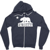california bear Zipper Hoodie