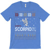 santa scorpio christmas ugly t shirts T-Shirt
