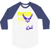 proud air force dad 3/4 Sleeve Shirt