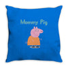 peppa pig mommy pig Throw Pillow