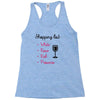 wine shopping Racerback Tank