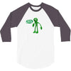 green man dance says hello 2018 3/4 Sleeve Shirt