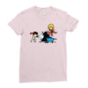 part time job   rock construction Ladies Fitted T-Shirt