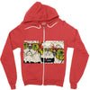 Dog&amp;music Zipper Hoodie