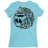 death before decaf white Ladies Fitted T-Shirt