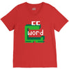 word muncher V-Neck Tee