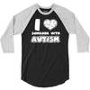 i love someone with autism 3/4 Sleeve Shirt
