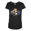 draculooki Maternity Scoop Neck T-shirt
