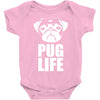 pug life dog tee new Baby Onesie