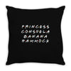 princess consuela banana hammock Throw Pillow
