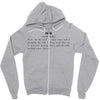 definition of fuck Zipper Hoodie