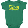 retro back to the future Baby Bodysuit