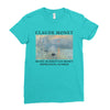 Claude Monet impression Sunrise Ladies Fitted T-Shirt