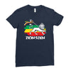 lion's den lion Ladies Fitted T-Shirt
