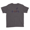my heart beats for parrots Youth Tee