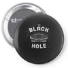 the black hole Pin-back button