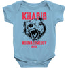 khabib nurmagomedov bear strong Baby Bodysuit