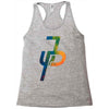 jake paul calorful Racerback Tank