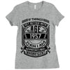 Things Better 1957 Age Approach Magnificent Ladies Fitted T-Shirt