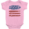 us flag Baby Bodysuit