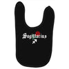 sagittarius zodiac rose Baby Bibs