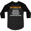 September Girl Hated By Many 3/4 Sleeve Shirt