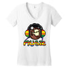 music Women's V-Neck T-Shirt
