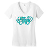 my way Women's V-Neck T-Shirt