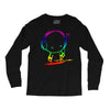 colorful music man Long Sleeve Shirts
