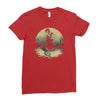 sailing with death Ladies Fitted T-Shirt