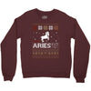 santa aries xhristmas ugly t shirts Crewneck Sweatshirt
